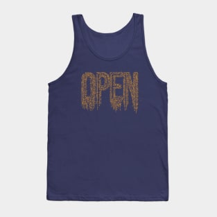 Open Typography Tank Top